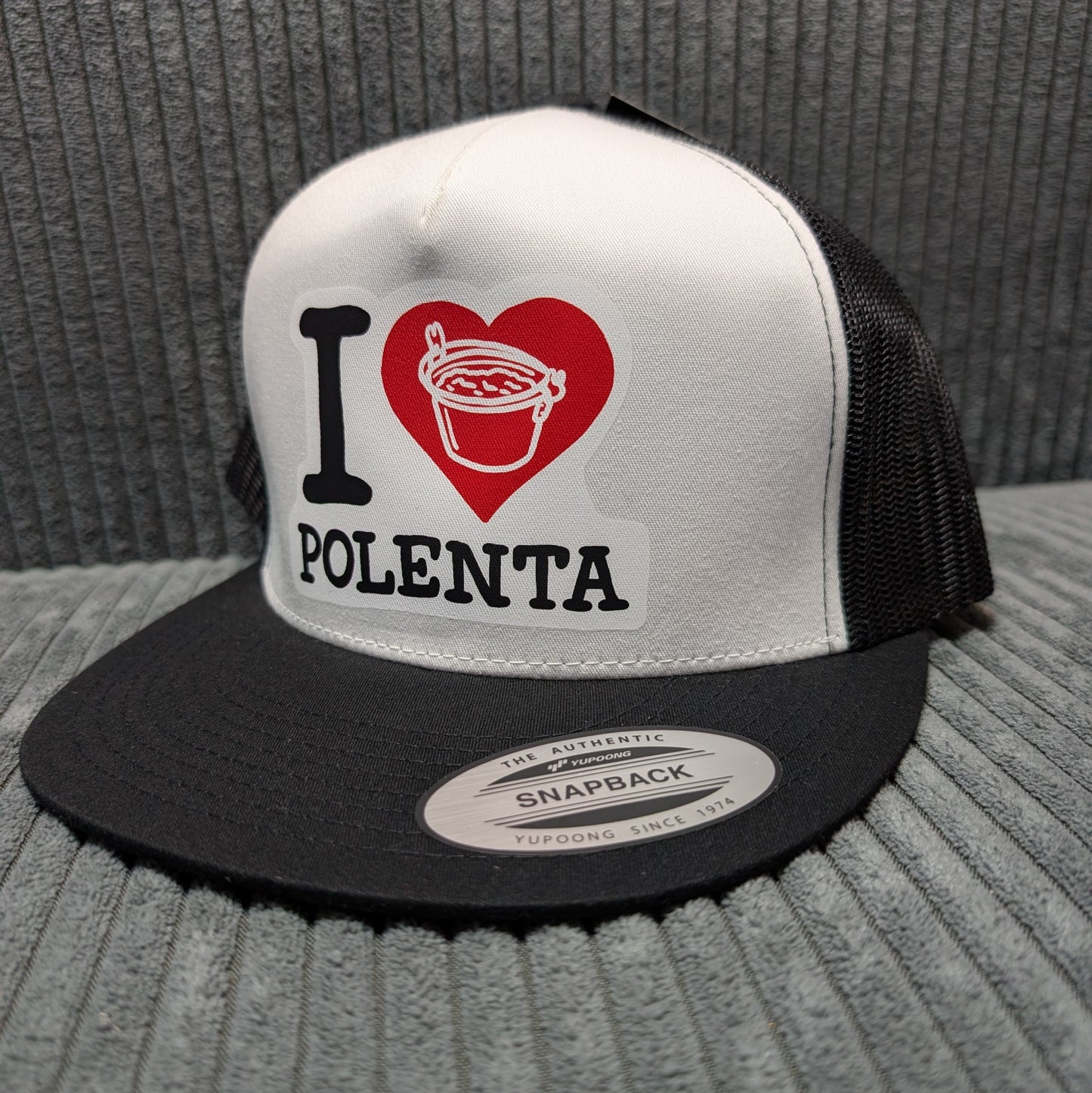 Cappellino Trucker TiciSticherz - I love polenta