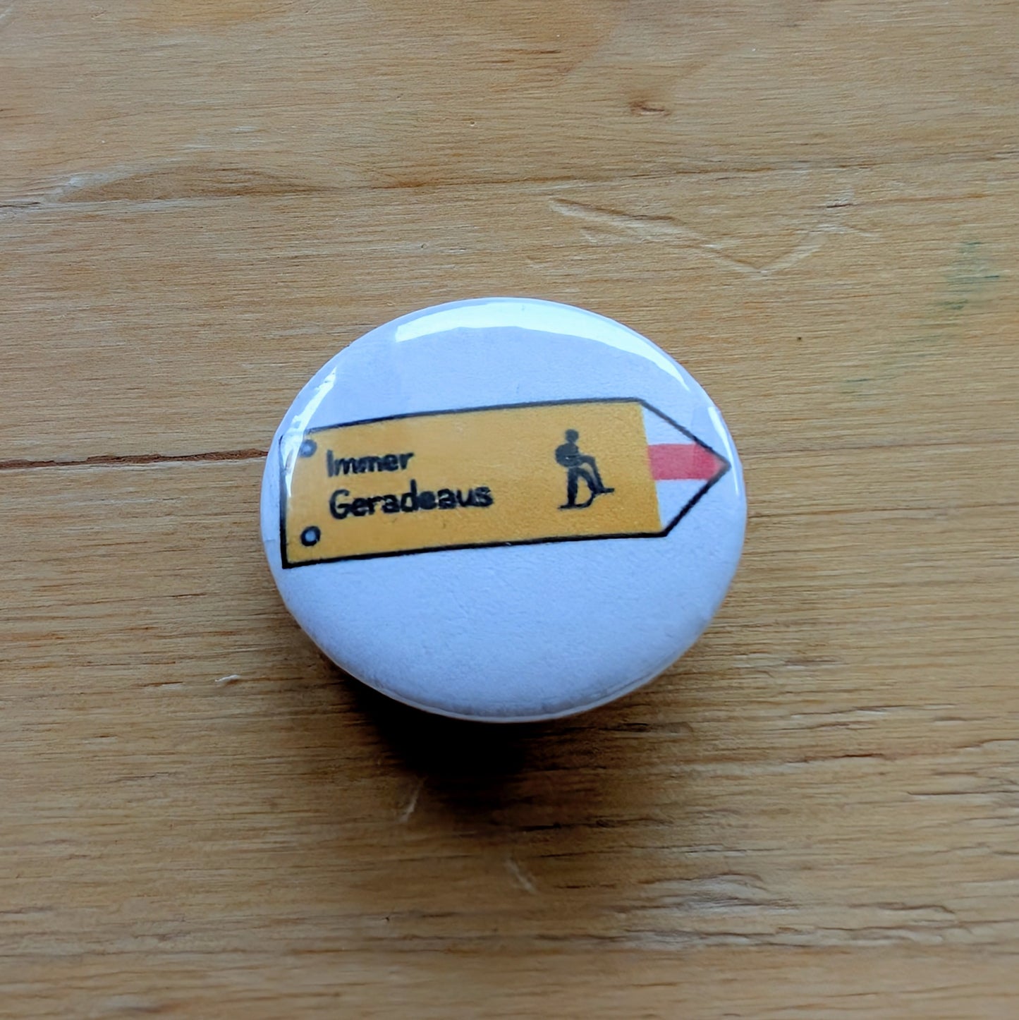 Immer geradeaus