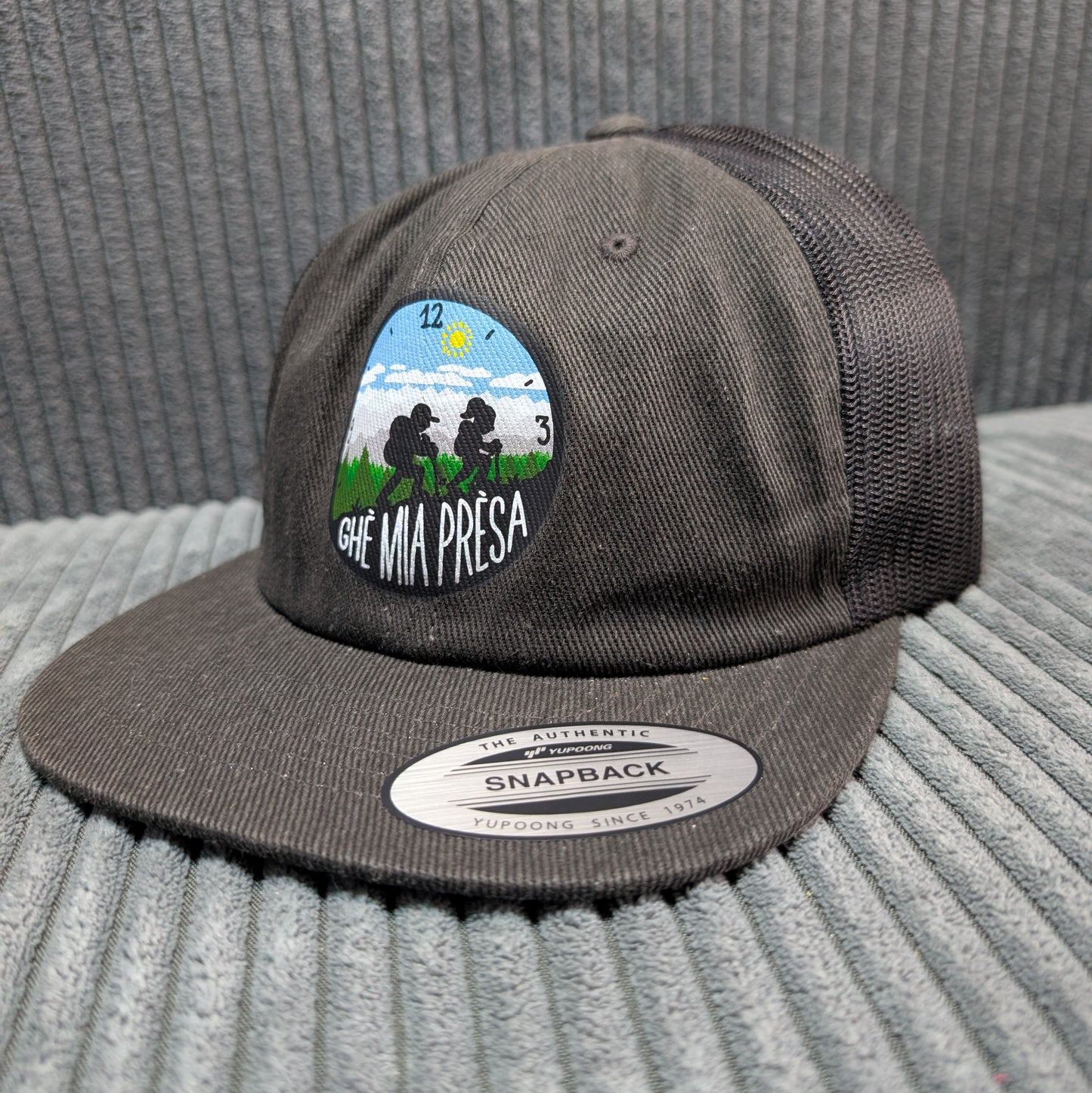 Cappellino Trucker TiciSticherz - Ghö mia prèsa -  jeans