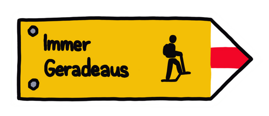 Immer geradeaus