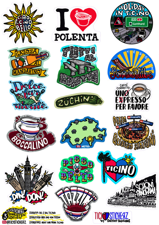 TiciSticherz #3 - Touristen Edition